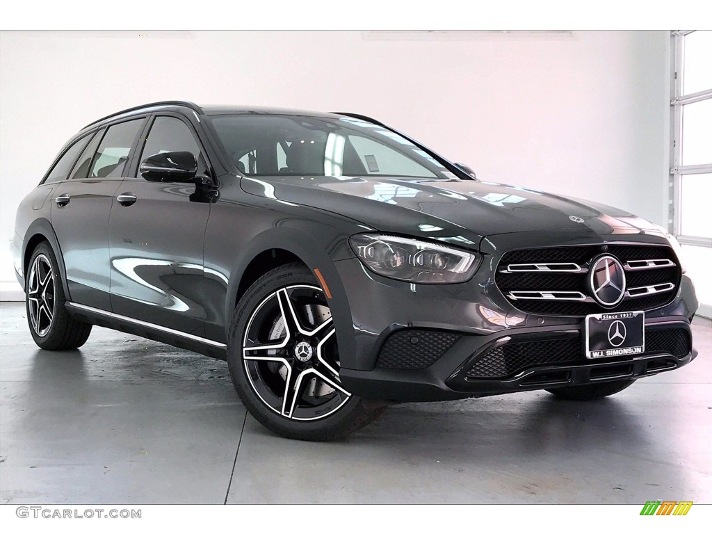 Graphite Gray Metallic 2021 Mercedes-Benz E 450 4Matic All-Terrain Wagon Exterior Photo #140069981