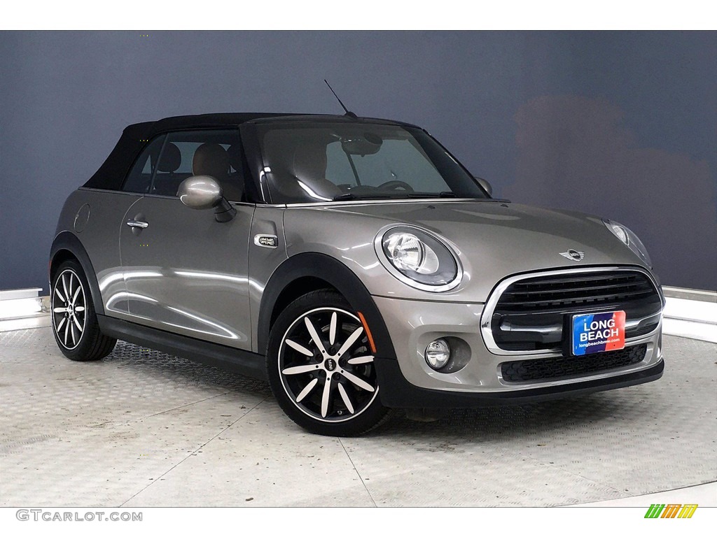 Melting Silver Metallic 2017 Mini Convertible Cooper Exterior Photo #140070008