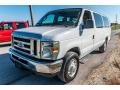 2013 Oxford White Ford E Series Van E350 XLT Extended Passenger  photo #8