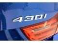 2017 Estoril Blue Metallic BMW 4 Series 430i Convertible  photo #7