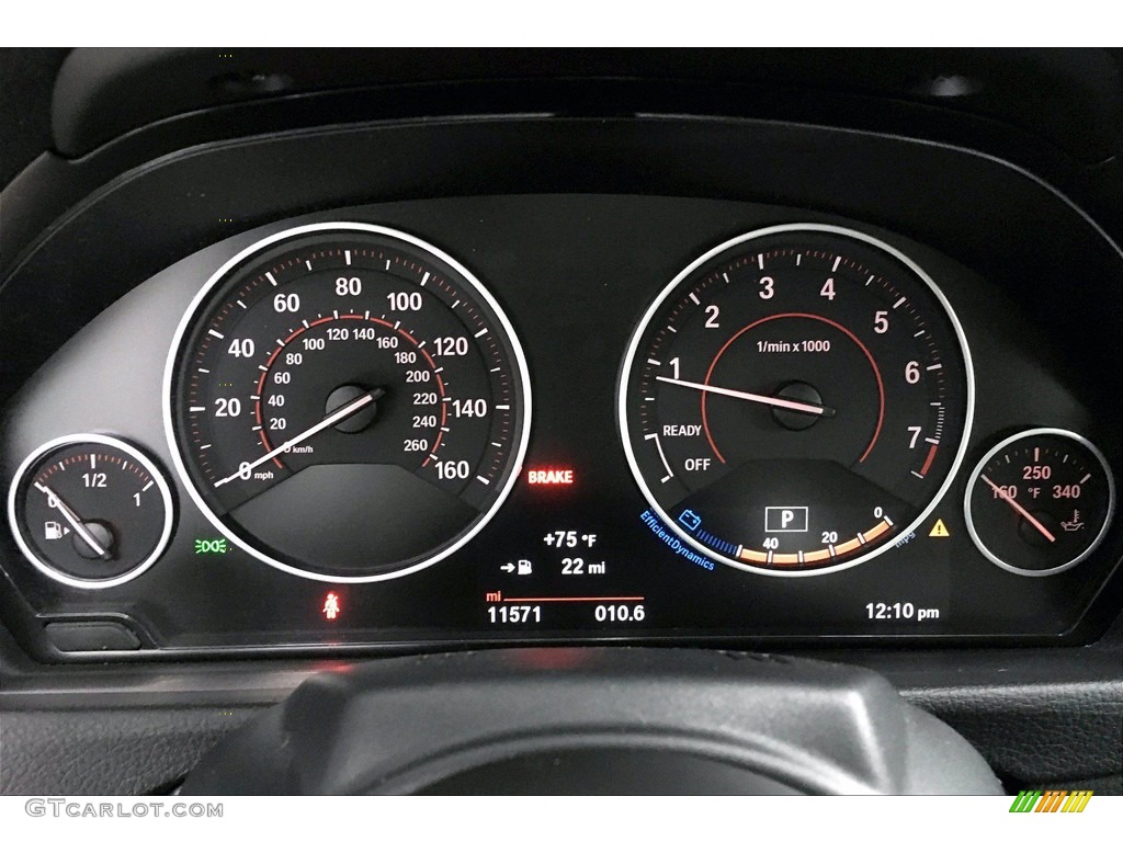 2017 BMW 4 Series 430i Convertible Gauges Photos