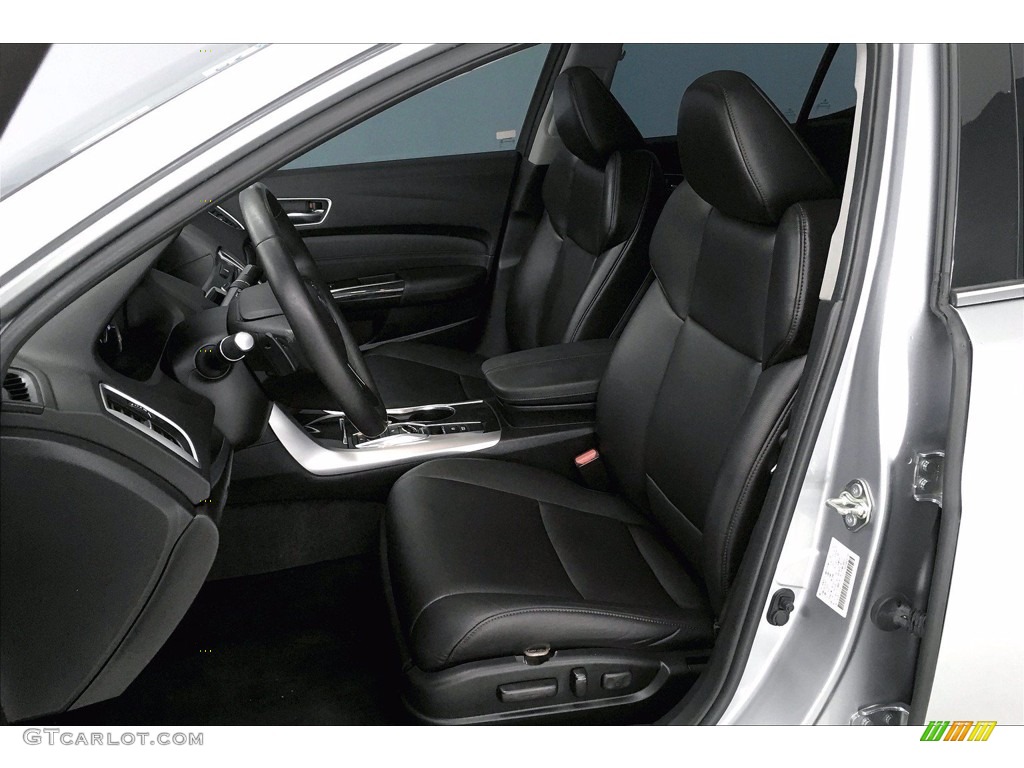 Ebony Interior 2018 Acura TLX V6 Sedan Photo #140073930
