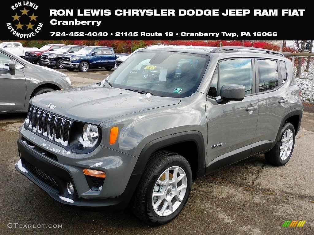 2020 Renegade Latitude 4x4 - Sting-Gray / Black photo #1
