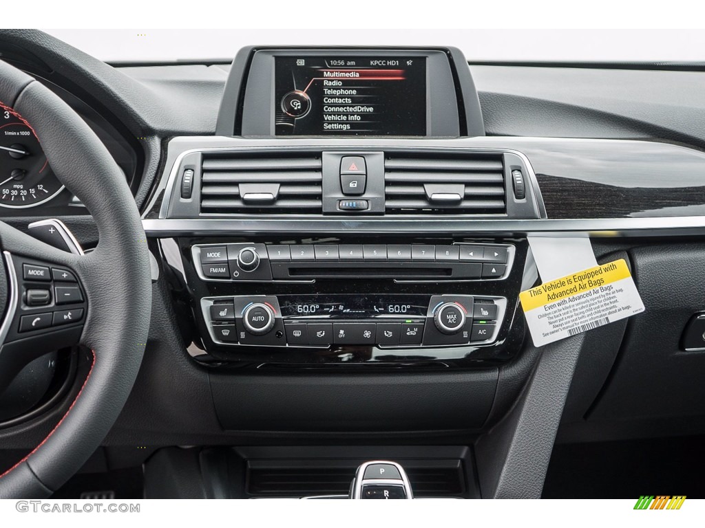2017 3 Series 330i Sedan - Mineral Grey Metallic / Black photo #6