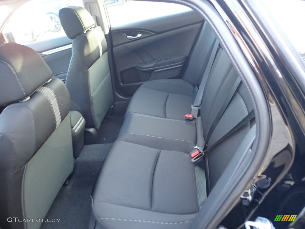 Black Interior 2020 Honda Civic EX Sedan Photo #140074745