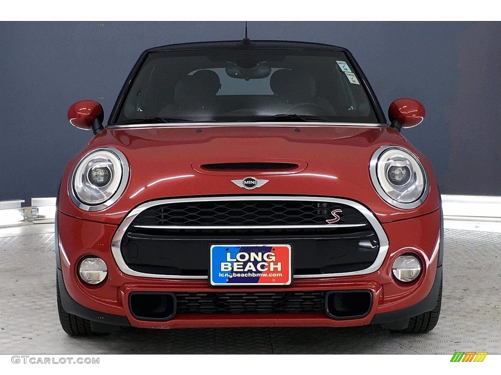 2017 Convertible Cooper S - Blazing Red Metallic / Carbon Black photo #2