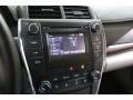 2017 Midnight Black Metallic Toyota Camry LE  photo #9