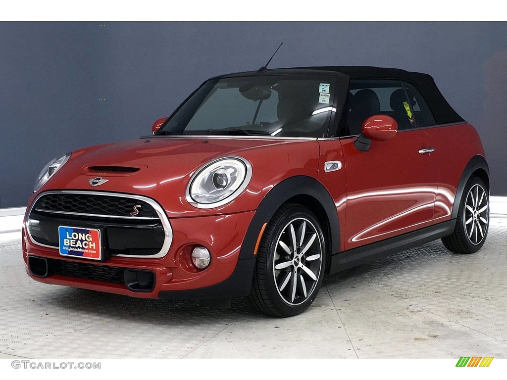2017 Convertible Cooper S - Blazing Red Metallic / Carbon Black photo #12