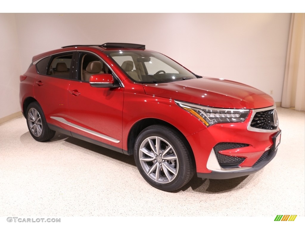 2020 RDX Technology AWD - Performance Red Pearl / Parchment photo #1