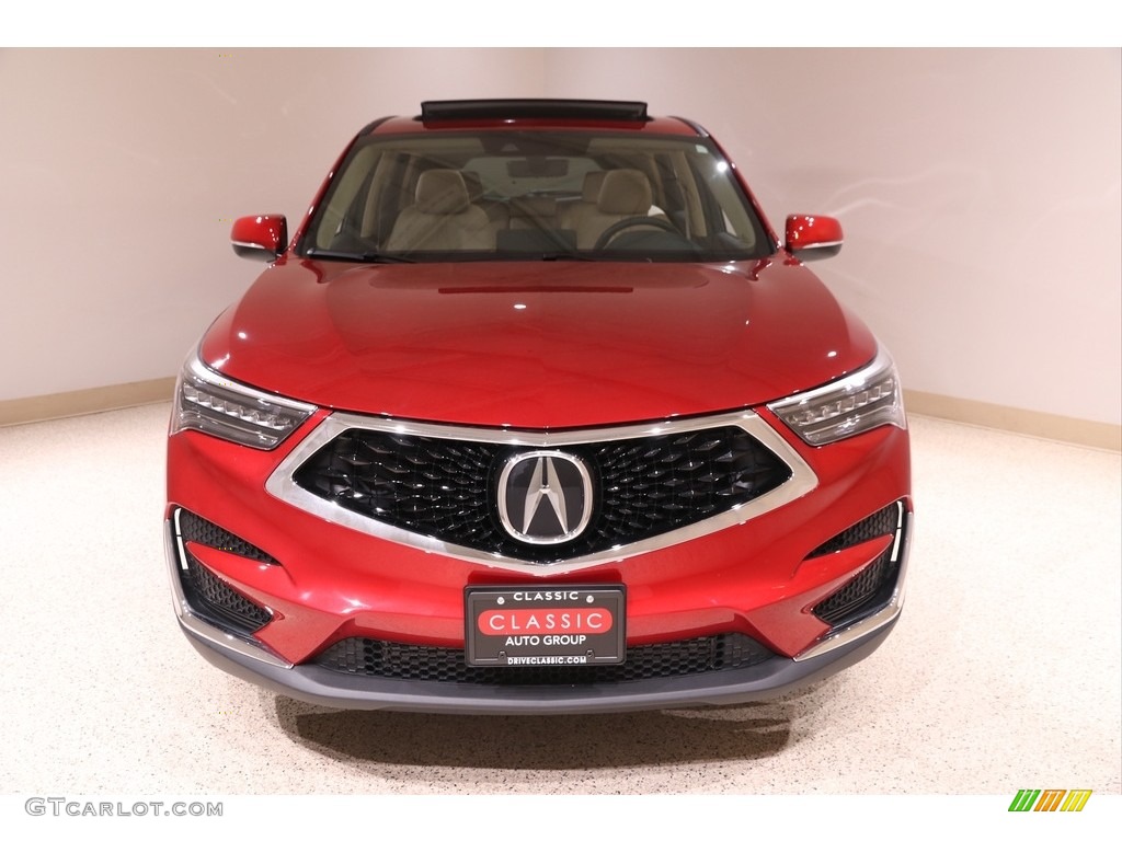2020 RDX Technology AWD - Performance Red Pearl / Parchment photo #2
