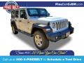 2021 Bright White Jeep Wrangler Unlimited Sport 4x4  photo #1