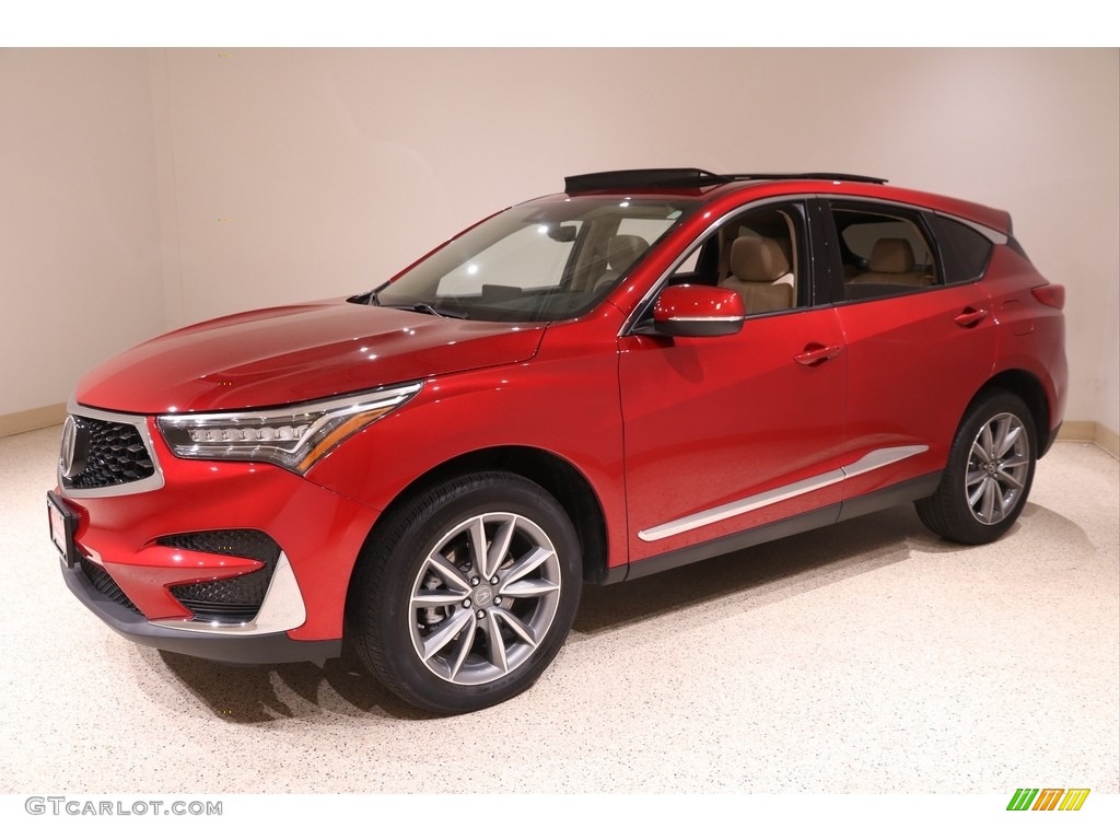 2020 RDX Technology AWD - Performance Red Pearl / Parchment photo #3