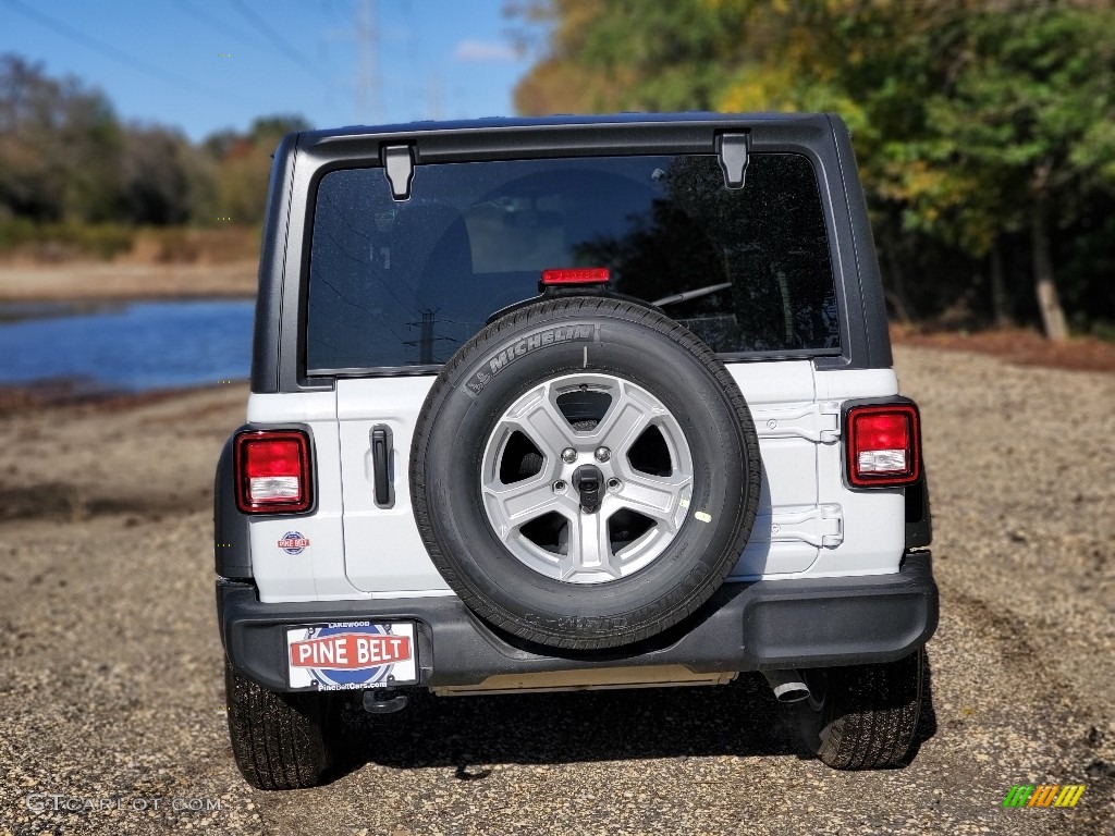 2021 Wrangler Unlimited Sport 4x4 - Bright White / Black photo #4