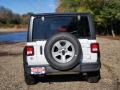 2021 Bright White Jeep Wrangler Unlimited Sport 4x4  photo #4