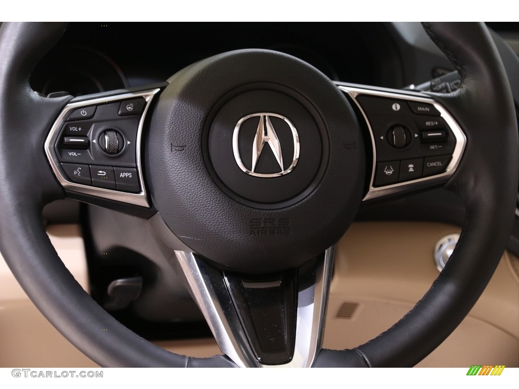 2020 Acura RDX Technology AWD Parchment Steering Wheel Photo #140075597