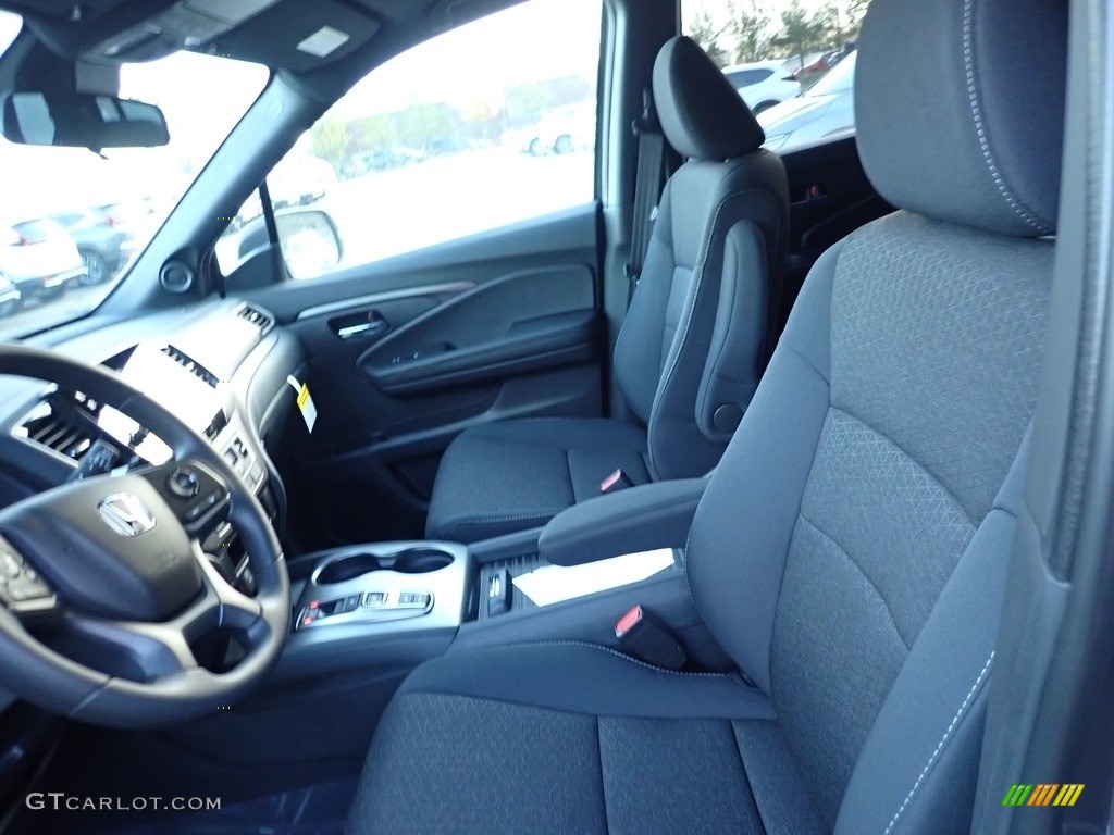 Black Interior 2021 Honda Passport Sport AWD Photo #140075804