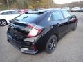 2021 Crystal Black Pearl Honda Civic EX Hatchback  photo #4