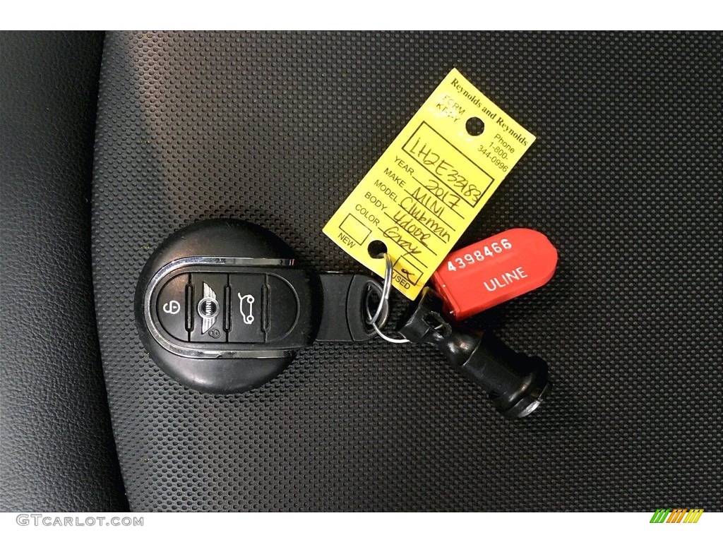 2017 Clubman Cooper - Moonwalk Grey Metallic / Carbon Black photo #11