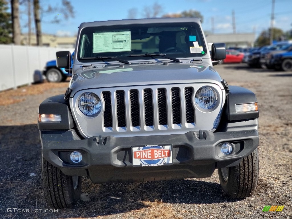 2021 Wrangler Unlimited Sport 4x4 - Billet Silver Metallic / Black photo #2