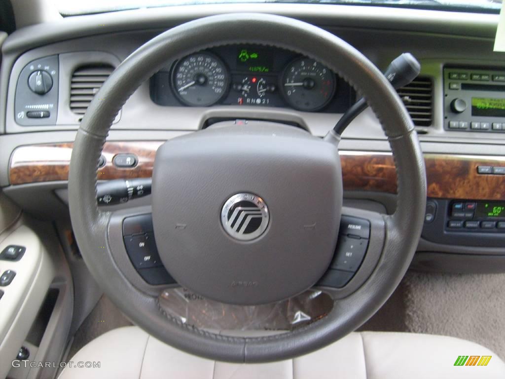 2006 Grand Marquis LS - Light Ice Blue Metallic / Light Camel photo #21