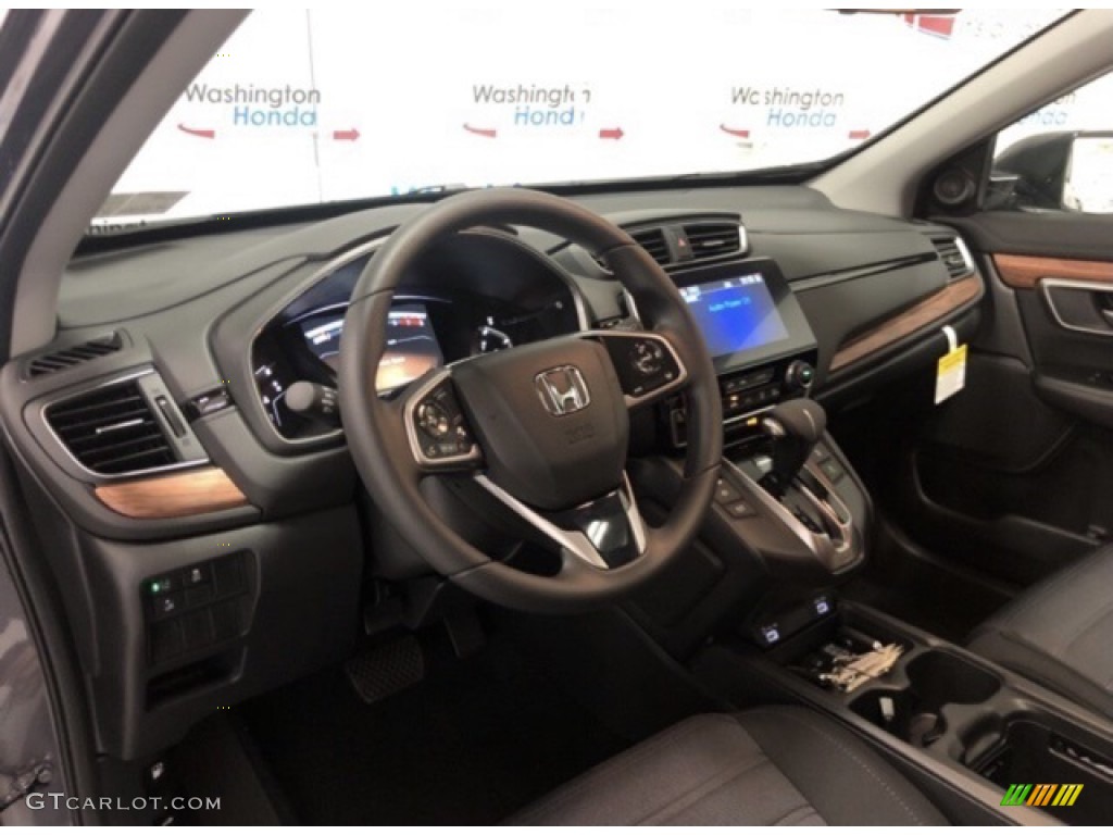 2020 CR-V EX AWD - Crystal Black Pearl / Black photo #8