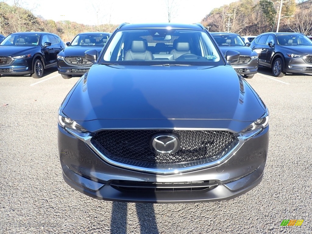 2021 CX-5 Grand Touring AWD - Machine Gray Metallic / Black photo #4