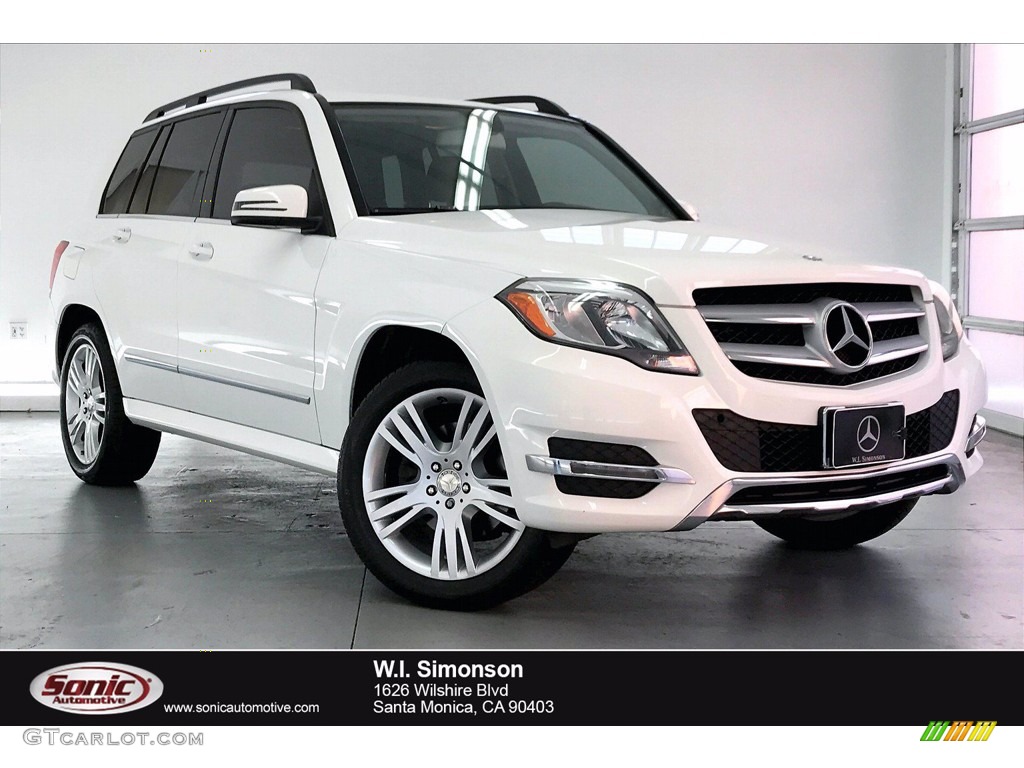 2014 GLK 350 - Polar White / Black photo #1