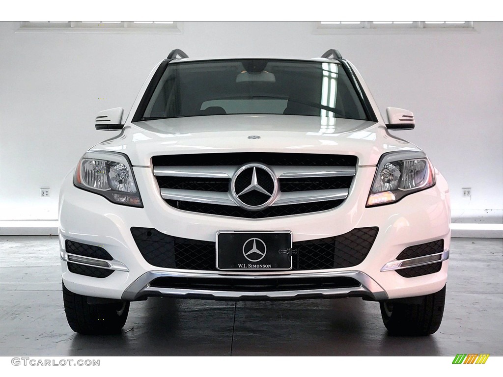 2014 GLK 350 - Polar White / Black photo #2