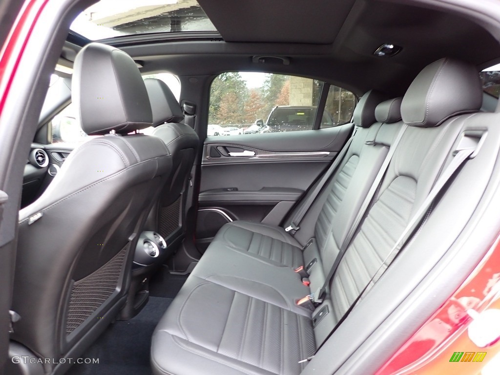 2020 Alfa Romeo Stelvio TI Sport Carbon AWD Rear Seat Photos