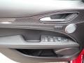 Black 2020 Alfa Romeo Stelvio TI Sport Carbon AWD Door Panel