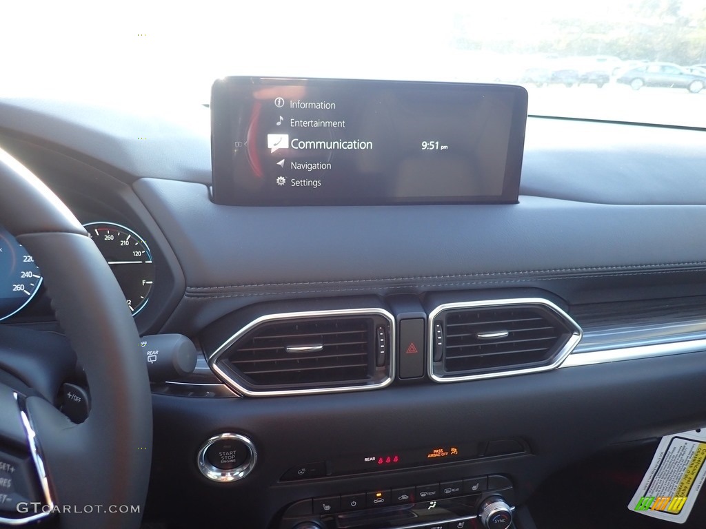 2021 CX-5 Grand Touring AWD - Machine Gray Metallic / Black photo #14