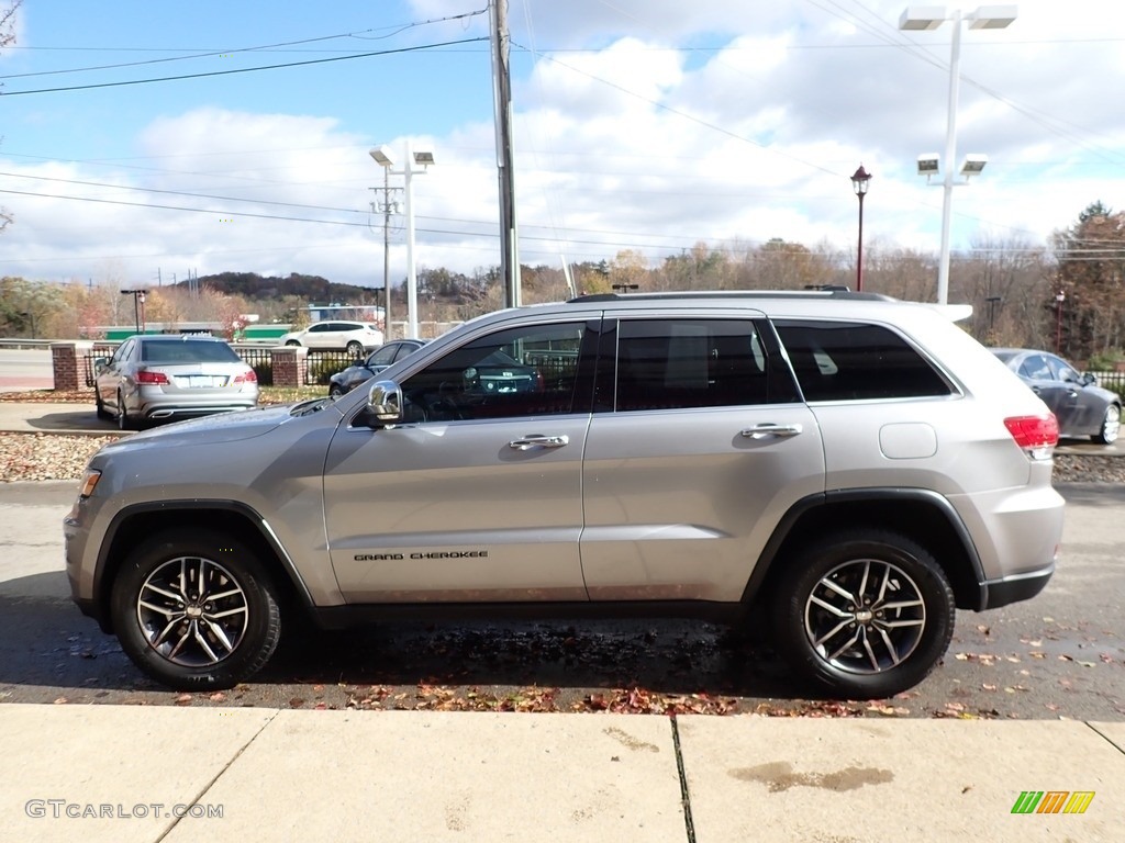 Billet Silver Metallic 2017 Jeep Grand Cherokee Limited 4x4 Exterior Photo #140078231