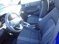 2021 Hyundai Venue Black Interior Front Seat Photo