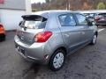 2015 Thunder Gray Mitsubishi Mirage DE  photo #2