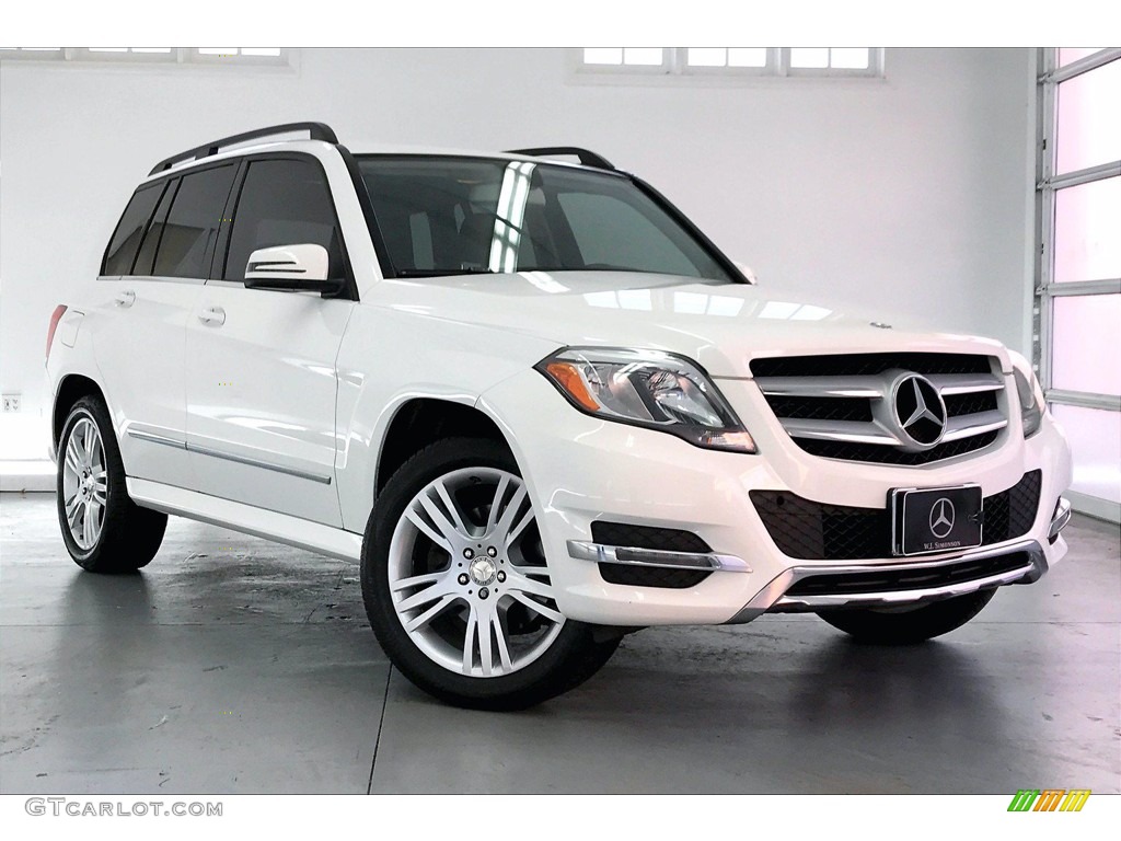 Polar White 2014 Mercedes-Benz GLK 350 Exterior Photo #140078474