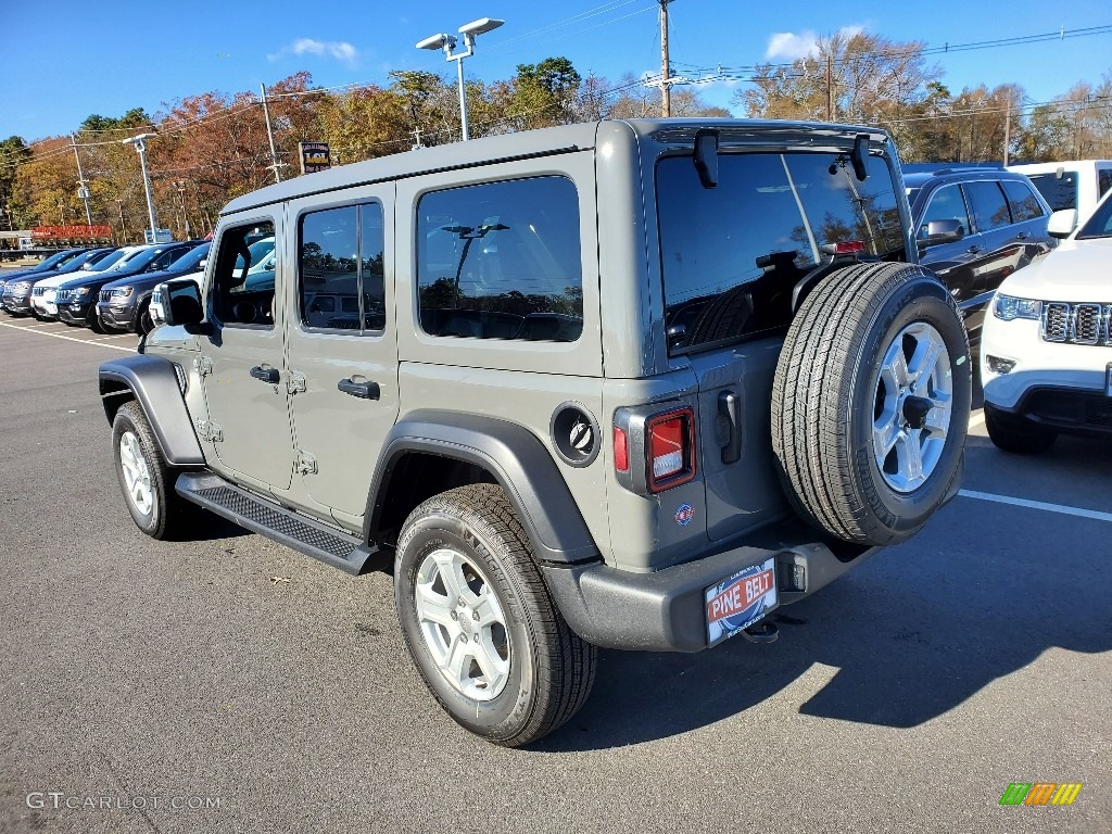 2021 Wrangler Unlimited Sport 4x4 - Sting-Gray / Black photo #4