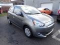 2015 Thunder Gray Mitsubishi Mirage DE  photo #3