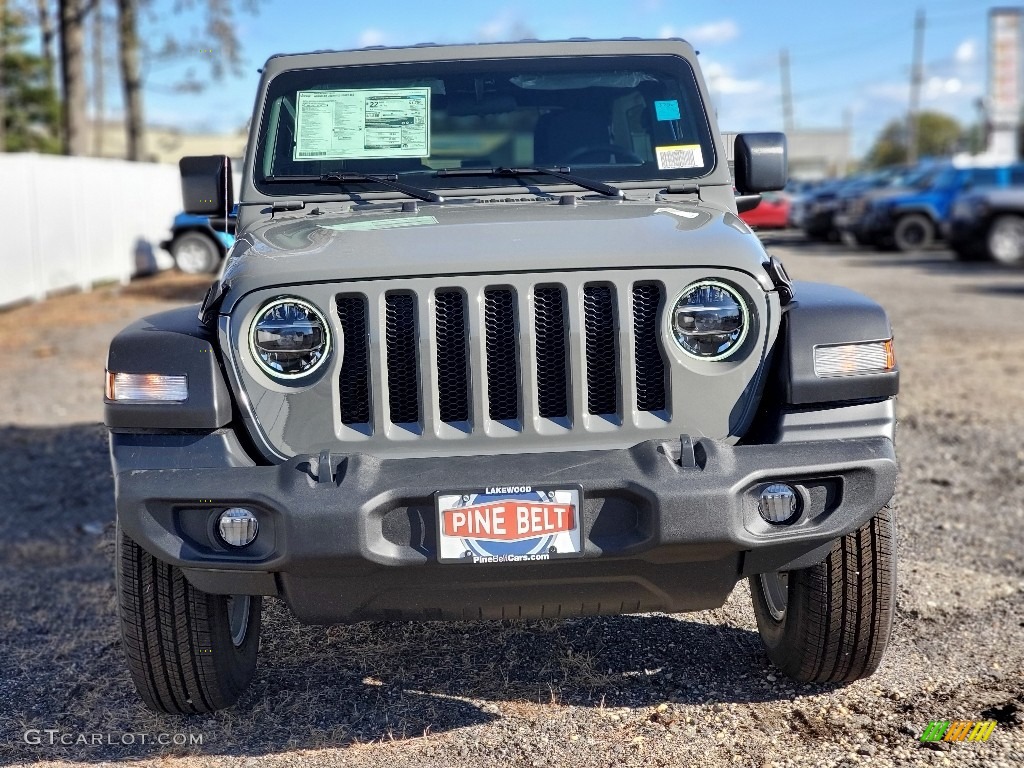 2021 Wrangler Unlimited Sport 4x4 - Sting-Gray / Black photo #2