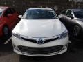 2013 Blizzard White Pearl Toyota Avalon Hybrid XLE  photo #3