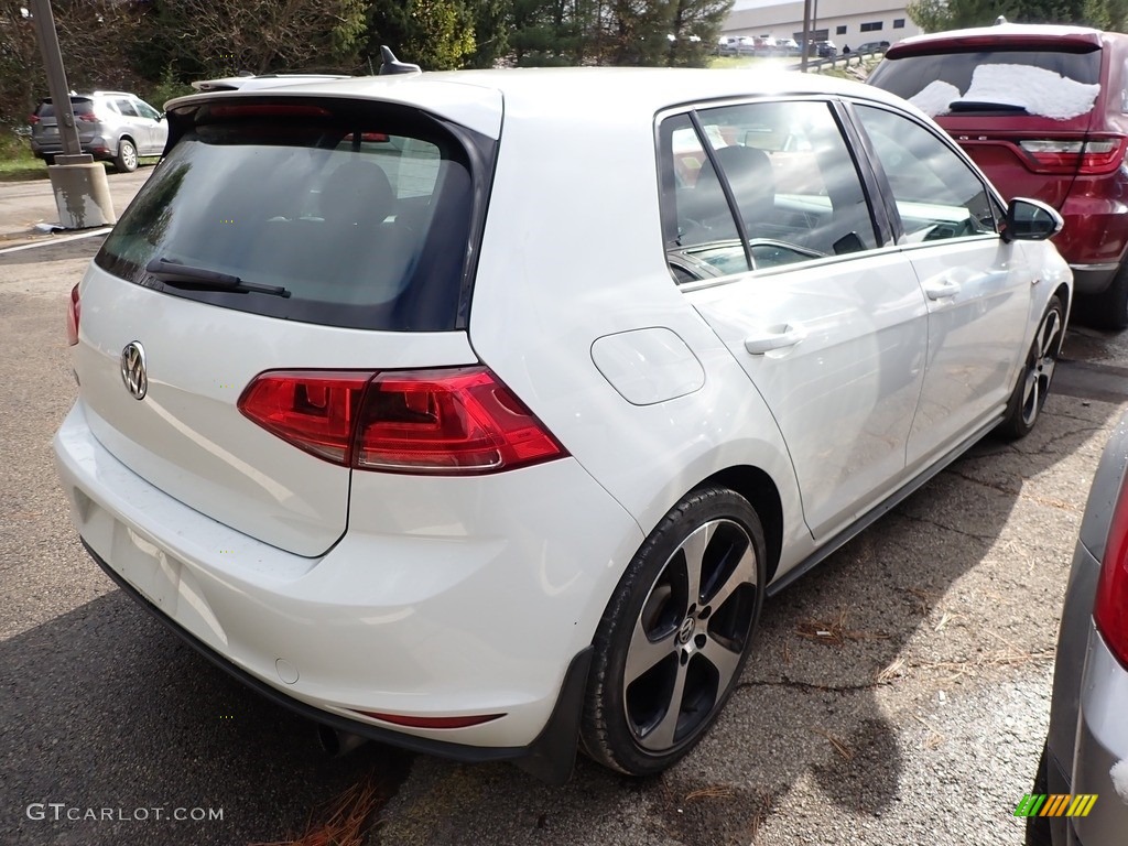 2016 Golf GTI 4 Door 2.0T SE - Pure White / Titan Black photo #3