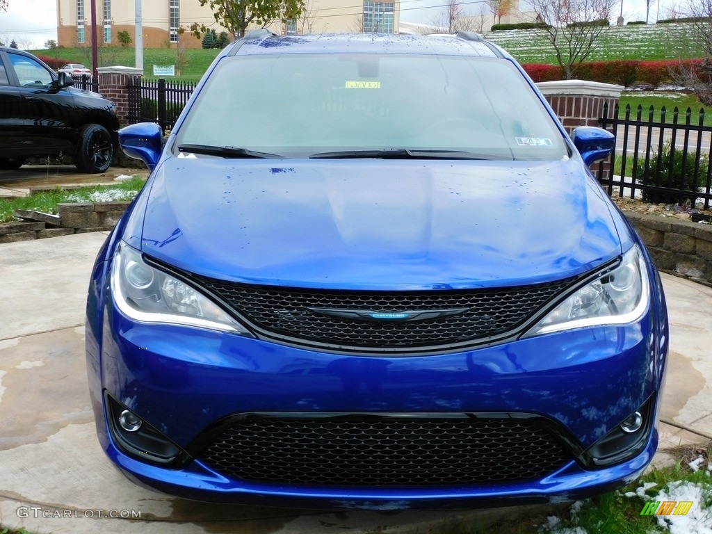 2020 Pacifica Hybrid Touring L - Ocean Blue Metallic / Black photo #2