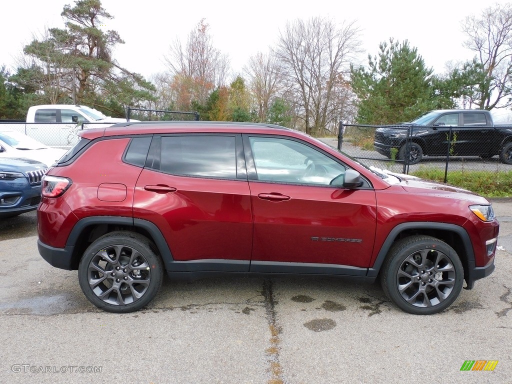 Velvet Red Pearl 2021 Jeep Compass 80th Special Edition 4x4 Exterior Photo #140080196
