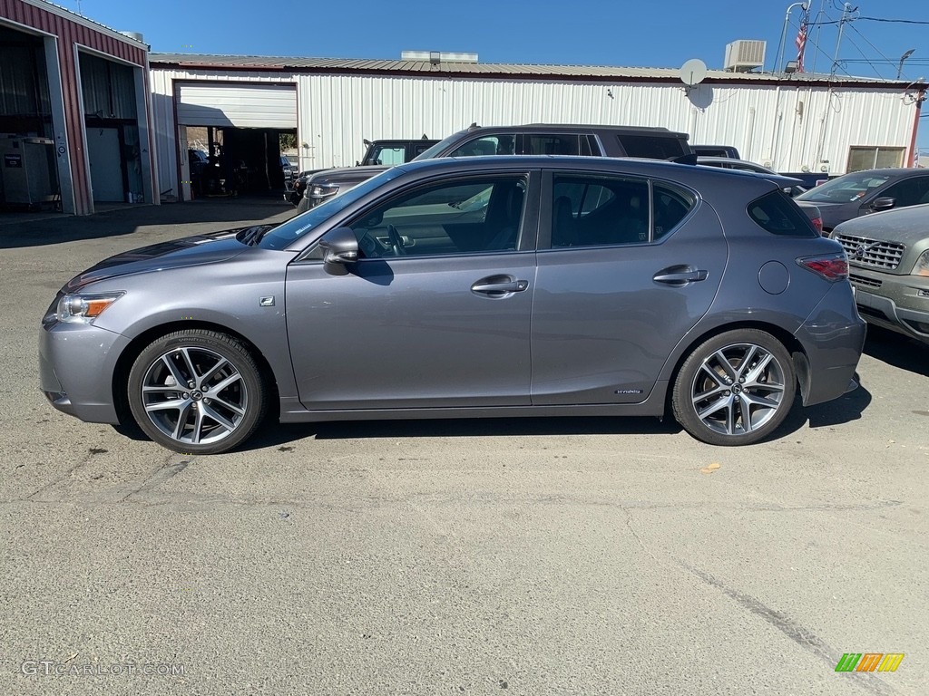 Nebula Gray Pearl 2015 Lexus CT 200h F Sport Hybrid Exterior Photo #140080199
