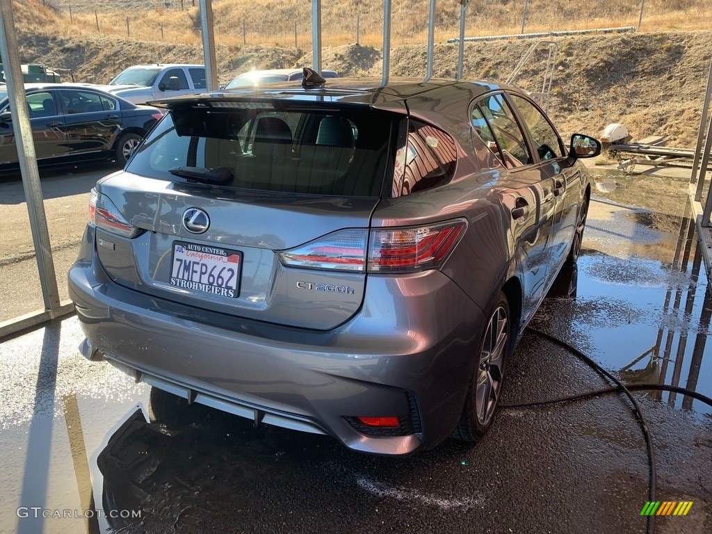 2015 CT 200h F Sport Hybrid - Nebula Gray Pearl / Black photo #9