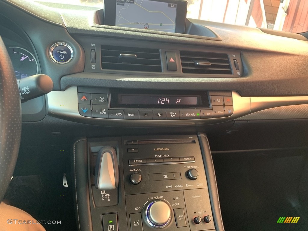 2015 CT 200h F Sport Hybrid - Nebula Gray Pearl / Black photo #12