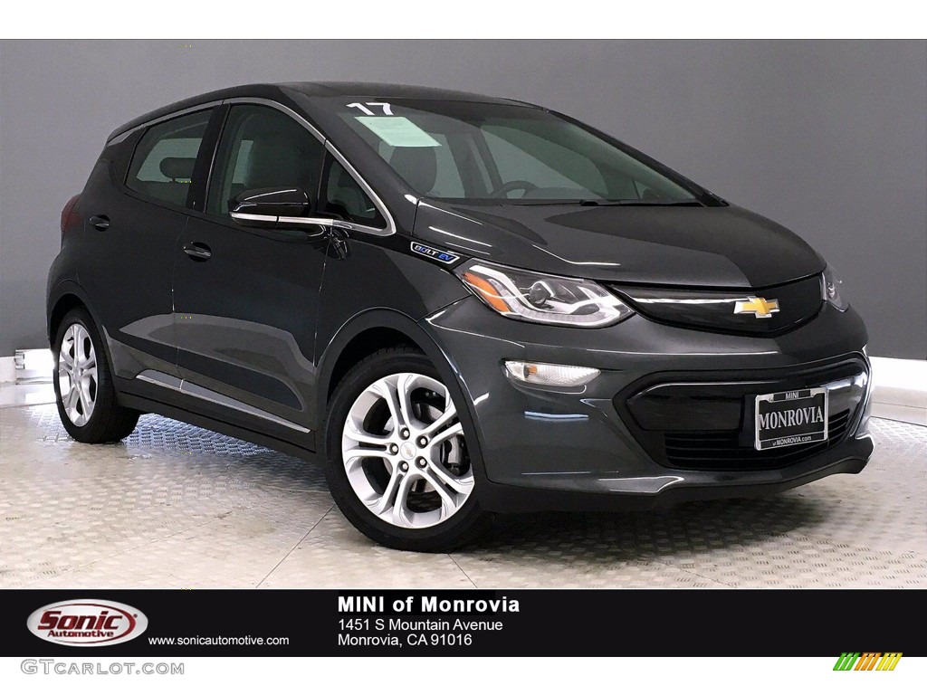 2017 Bolt EV LT - Nightfall Gray Metallic / Dark Galvanized/­Sky Cool Gray photo #1