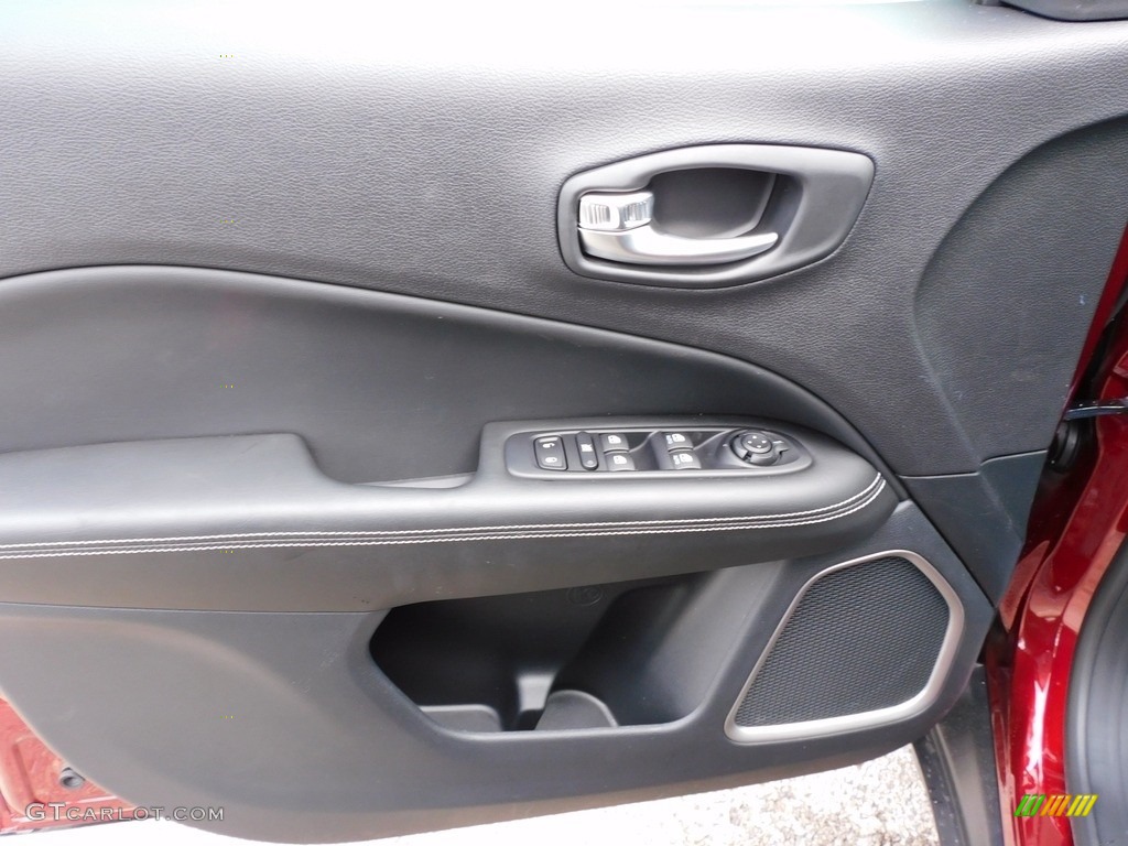 2021 Jeep Compass 80th Special Edition 4x4 Black Door Panel Photo #140080421