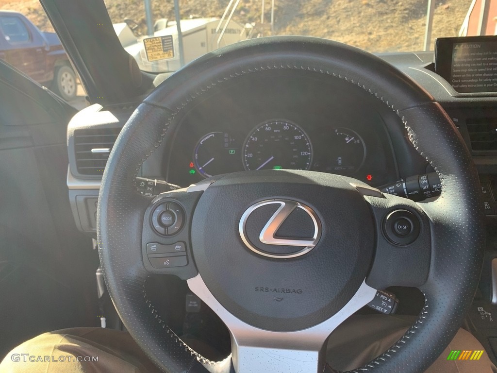 2015 CT 200h F Sport Hybrid - Nebula Gray Pearl / Black photo #14