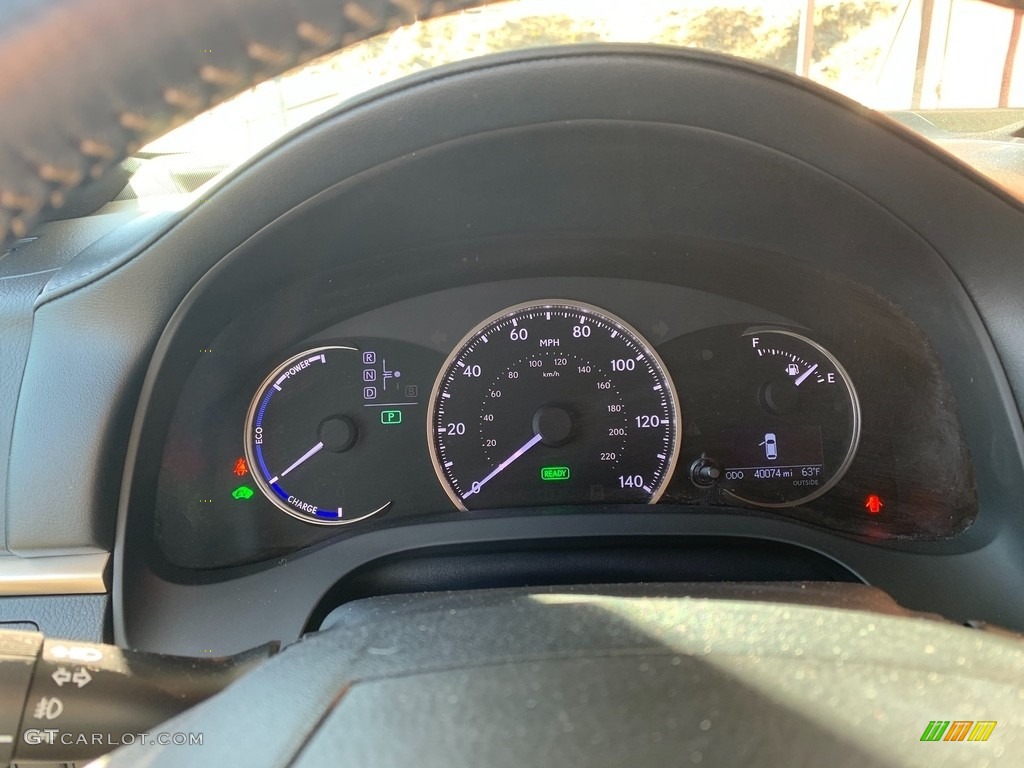 2015 Lexus CT 200h F Sport Hybrid Gauges Photo #140080460