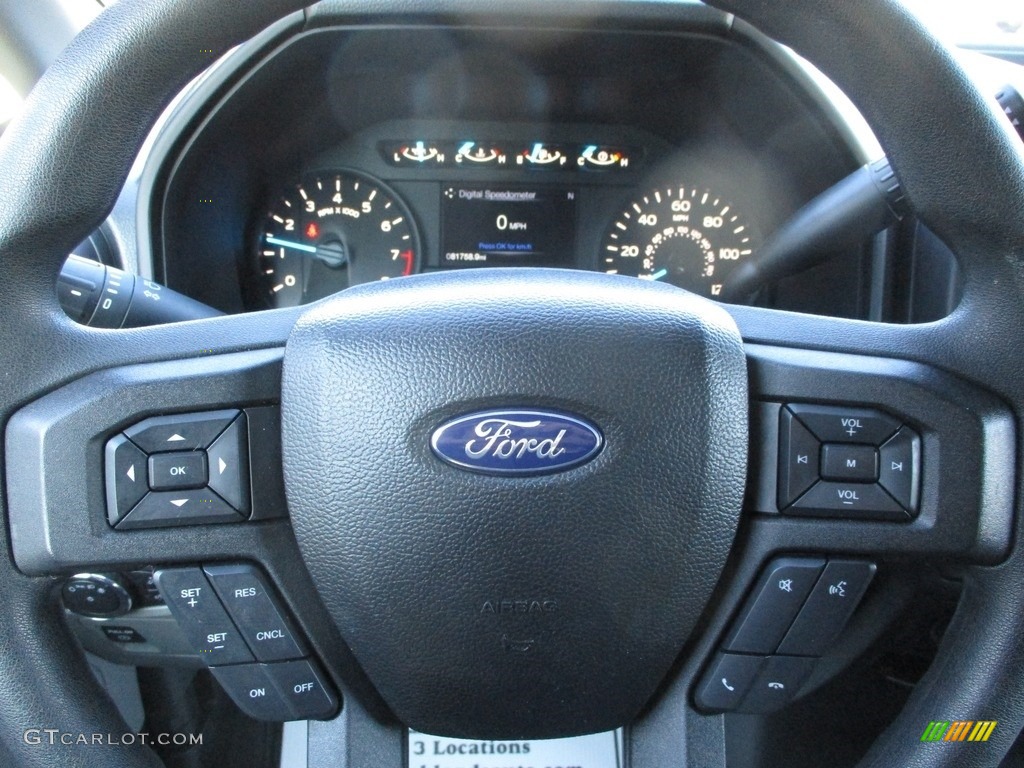 2017 F150 XL Regular Cab - Oxford White / Earth Gray photo #12